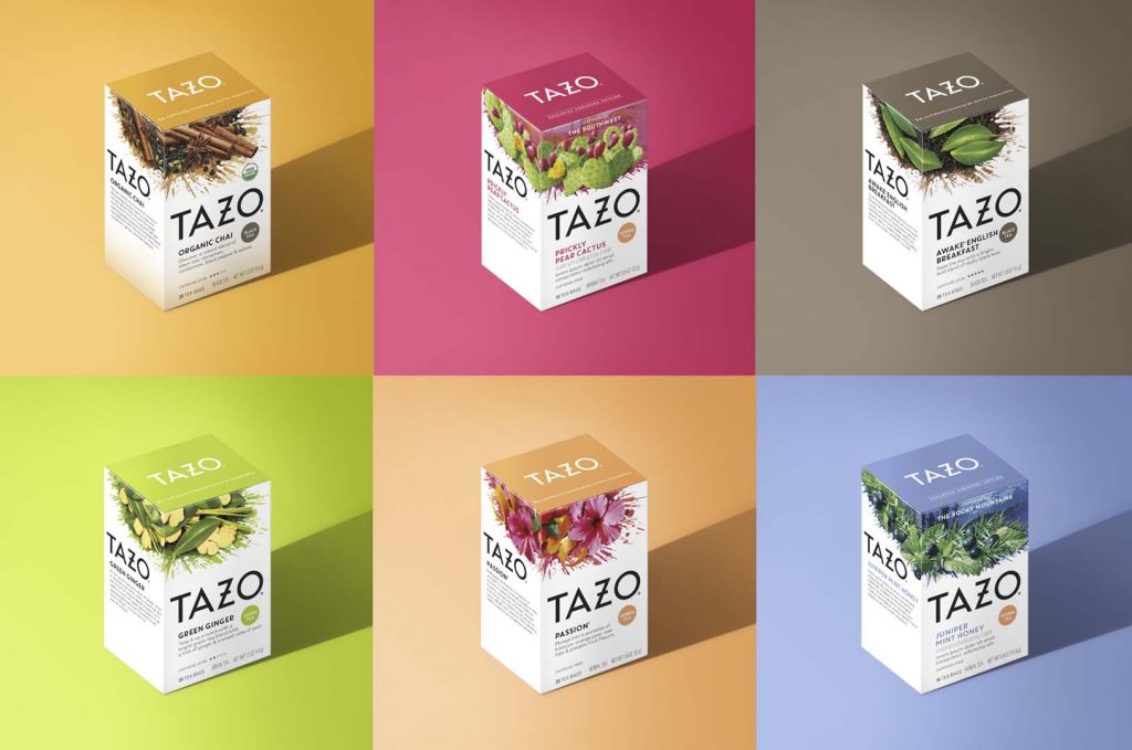 Tazo Packaging Design Agency in SF | DDW Packaging Agency